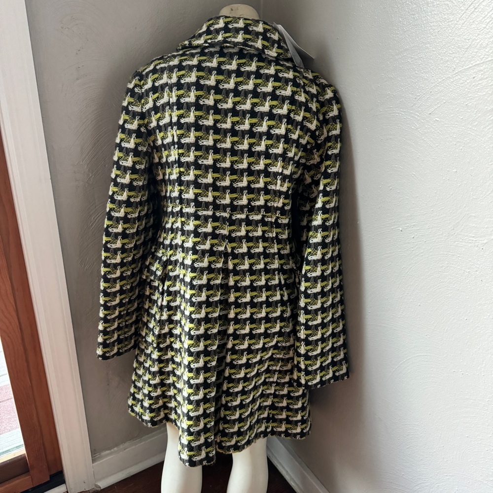 Tibi wool plaid dress coat size 4 nwt - Picture 6 of 16